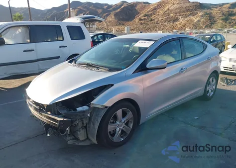 2013 Hyundai Elantra Gls from USA, damaged, VIN 5NPDH4AE0DH364035